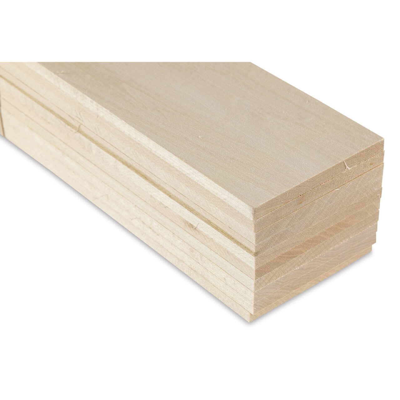 Midwest Products Genuine Basswood Sheet -10 Sheets, 1/4" x 3" x 36"